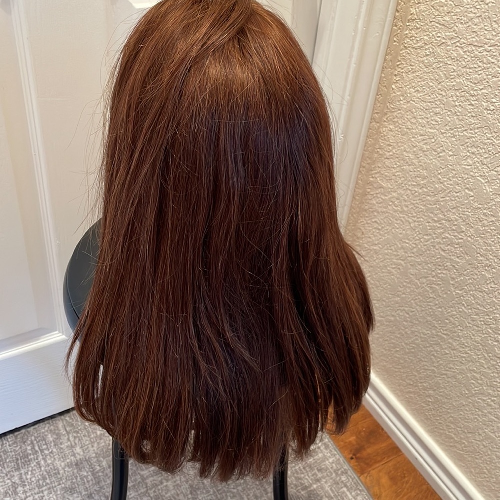 CLOSET CLOSING Straight Human Hair 13X4 Wig by Bobbi Boss, MHLF908, color P4/30